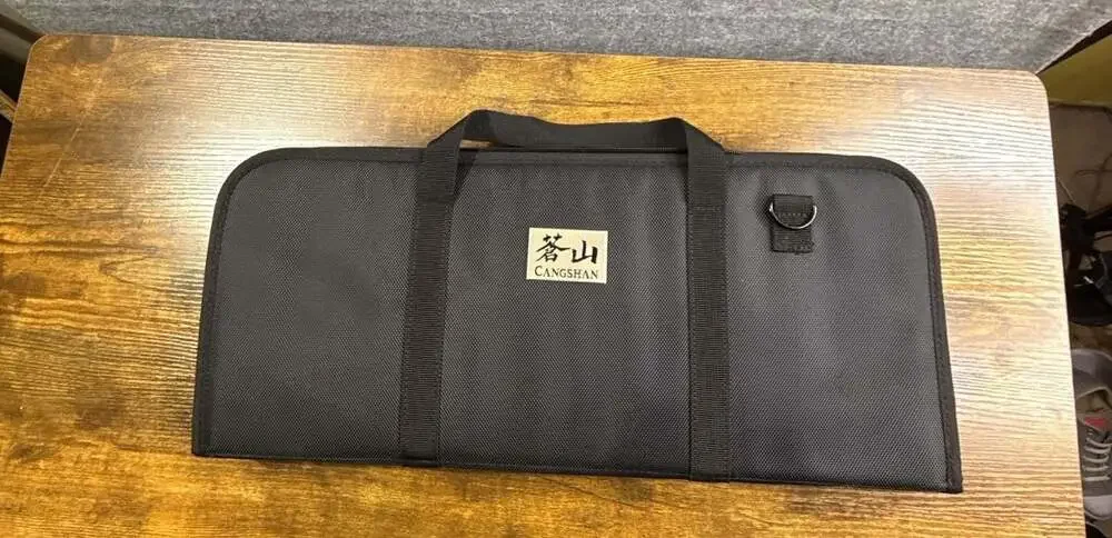 Cangshan 7-Piece Cut-Resistant Nylon Cutlery Knife Carrying Bag